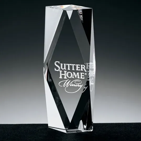 Zyra I Small Crystal Tower Award — view 2