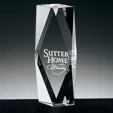 Zyra I Small Crystal Tower Award — view 2
