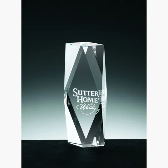 Zyra I Small Crystal Tower Award — view 6