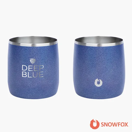 Snowfox® 11 oz. Shimmer Finish Vacuum Insulated Whiskey Rocks Tumbler