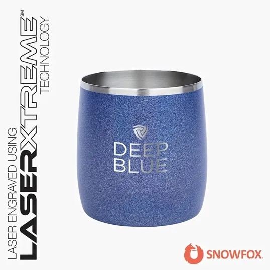 Snowfox® 11 oz. Shimmer Finish Vacuum Insulated Whiskey Rocks Tumbler — view 9