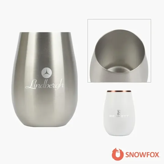 Snowfox® 8 oz. Vacuum Insulated Sauvignon Blanc Wine Glass