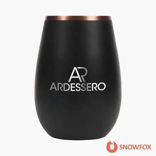 Snowfox® 8 oz. Vacuum Insulated Sauvignon Blanc Wine Glass — view 3