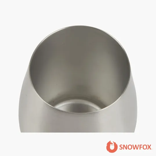 Snowfox® 8 oz. Vacuum Insulated Sauvignon Blanc Wine Glass — view 10