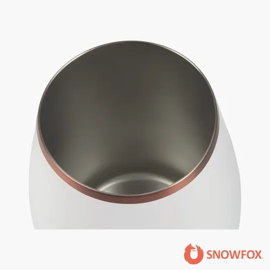 Snowfox® 8 oz. Vacuum Insulated Sauvignon Blanc Wine Glass — view 13