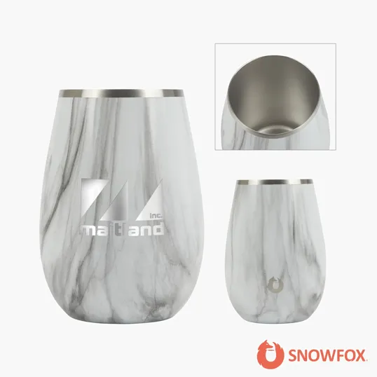 Snowfox® 8 oz. Vacuum Insulated Sauvignon Blanc Wine Glass
