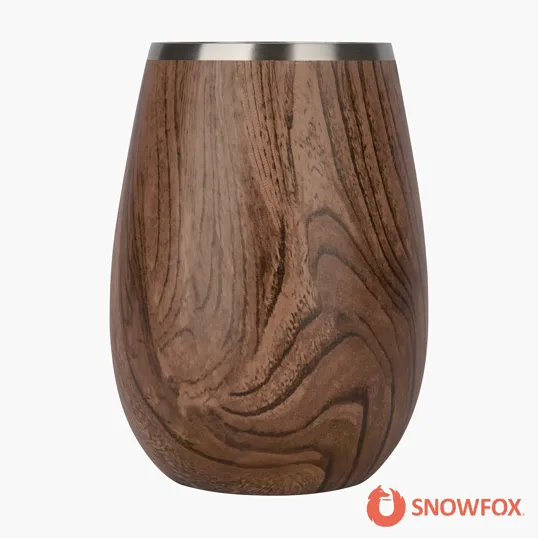 Snowfox® 8 oz. Vacuum Insulated Sauvignon Blanc Wine Glass — view 3