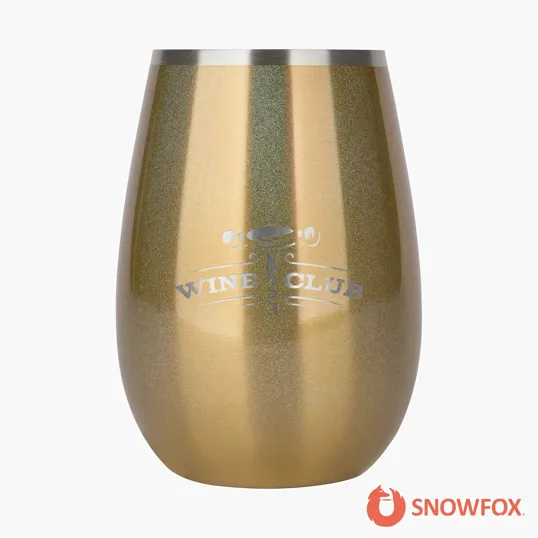 Snowfox® 8 oz. Vacuum Insulated Sauvignon Blanc Wine Glass — view 5