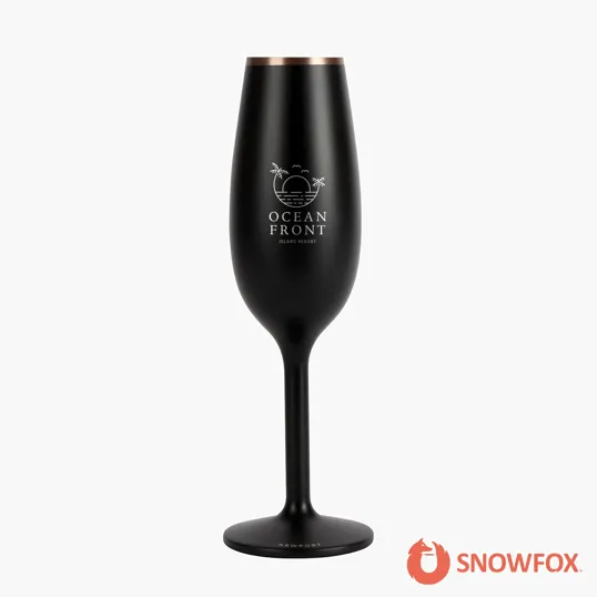 Snowfox® 6 oz. Insulated Champagne Flute — view 2