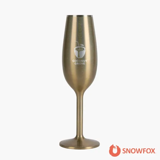 Snowfox® 6 oz. Insulated Champagne Flute — view 7