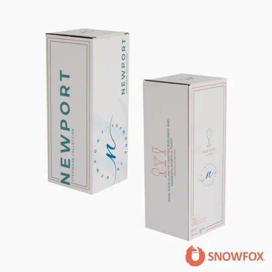 Snowfox® 12 oz. Insulated Stemmed Wine Glass — view 6