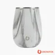 Snowfox® 13.5 oz. Vacuum Insulated Marble Finish Pinot Noir Wine Glass — view 5