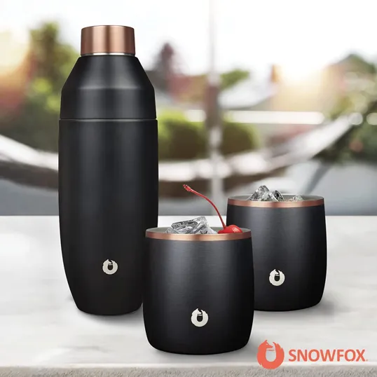 Snowfox® 22 oz. Vacuum Insulated Cocktail Shaker — view 7