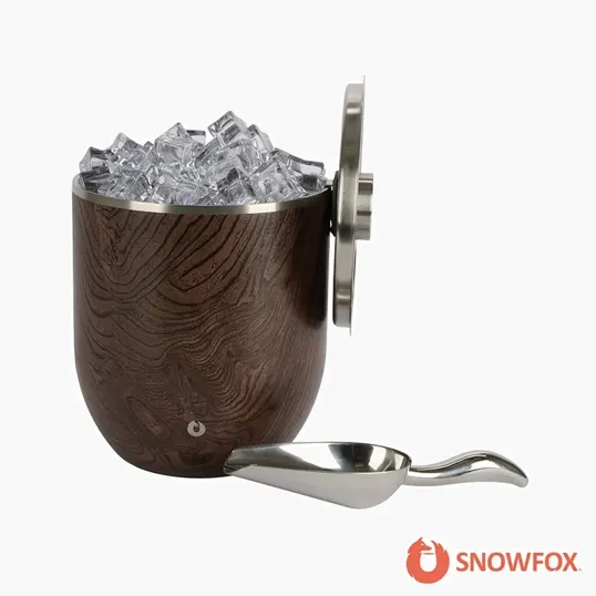 Snowfox® 3L Double Wall Stainless Steel Vacuum Insulated Ice Bucket — view 9