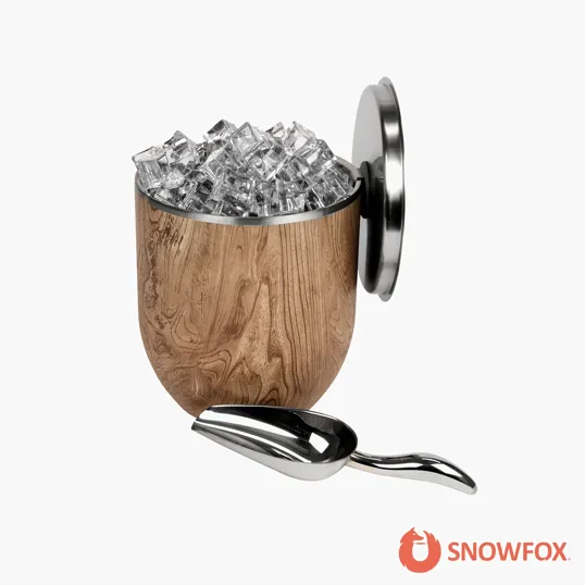 Snowfox® 3L Double Wall Stainless Steel Vacuum Insulated Ice Bucket — view 17