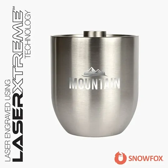 Snowfox® 3L Double Wall Stainless Steel Vacuum Insulated Ice Bucket — view 18