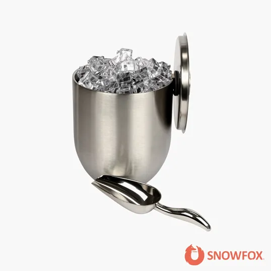 Snowfox® 3L Double Wall Stainless Steel Vacuum Insulated Ice Bucket — view 22