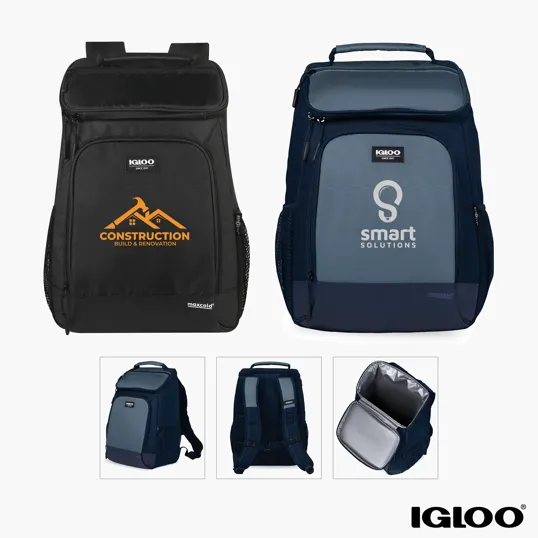 Igloo® MaxCold® Evergreen 24-Can RPET Backpack Cooler