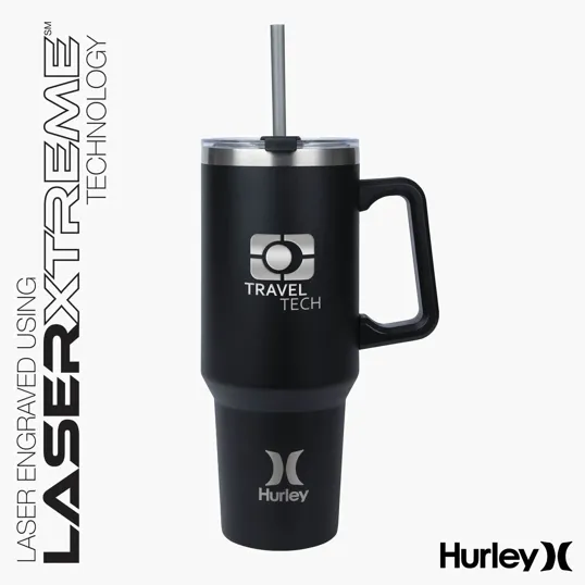 Hurley® Oasis 40 oz. Vacuum Insulated Travel Mug — view 3