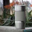 Manna™ 20 oz. Renegade Stainless Steel Tumbler with Silicone Grip — view 6