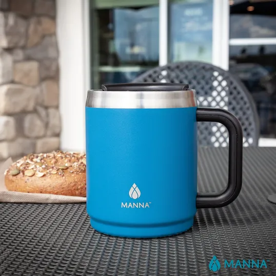 Manna™ Boulder 14 oz. Stainless Steel Camping Mug — view 4