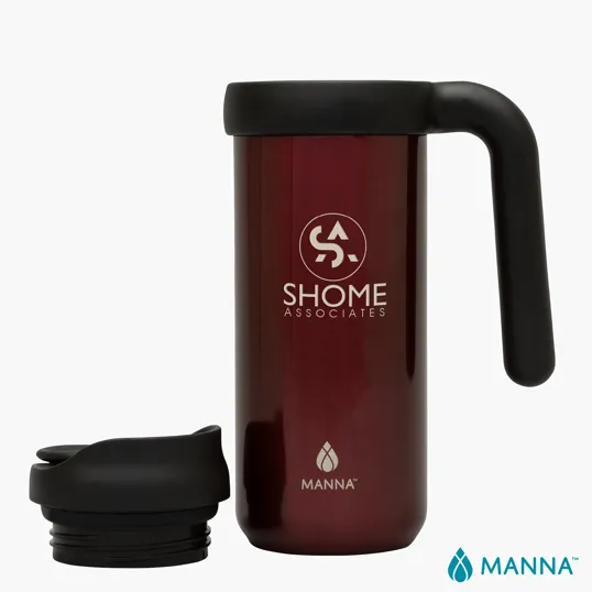 Manna™ 16 oz. Mocha Stainless Steel Mug — view 3