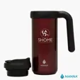 Manna™ 16 oz. Mocha Stainless Steel Mug — view 3