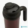 Manna™ 16 oz. Mocha Stainless Steel Mug — view 4