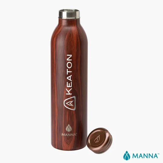 Manna™ 20 oz. Retro Stainless Steel Water Bottle — view 5