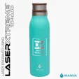 Manna™ 18 oz. Ascend Stainless Steel Water Bottle with Acacia Lid — view 5