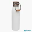 Manna™ 18 oz. Ascend Stainless Steel Water Bottle with Acacia Lid — view 11