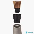 Manna™ 25 oz. Carafe Steel Bottle — view 6
