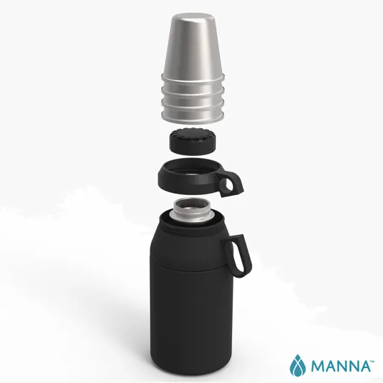 Manna™ 64 oz. Stack Growler with 4 Stackable Cups — view 11