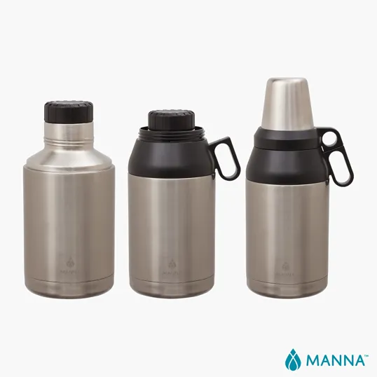 Manna™ 64 oz. Stack Growler with 4 Stackable Cups — view 16