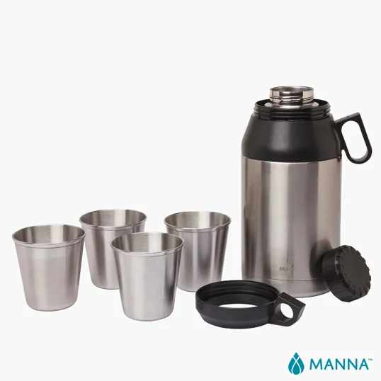 Manna™ 64 oz. Stack Growler with 4 Stackable Cups — view 18