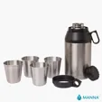 Manna™ 64 oz. Stack Growler with 4 Stackable Cups — view 18