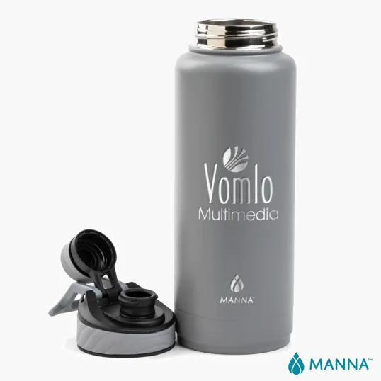 Manna™ Convoy 40 oz. Double Wall Steel Bottle — view 8