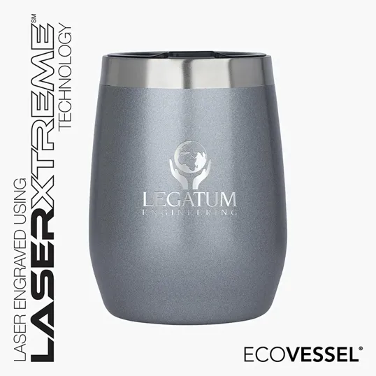 EcoVessel® Port 10 oz. Vacuum Insulated Wine Tumbler — view 12