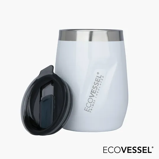 EcoVessel® Port 10 oz. Vacuum Insulated Wine Tumbler — view 22