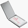Pesaro Business Card Case with Carbon Fiber Pattern — view 4