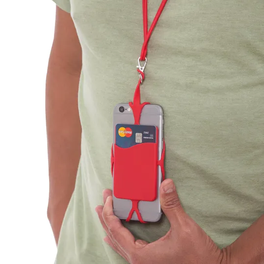 Valumark Mercado Silicone Phone Lanyard — view 5