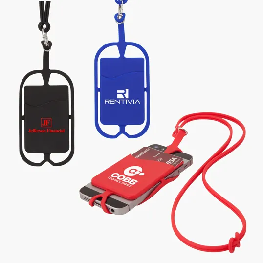 Valumark Mercado Silicone Phone Lanyard — view 2