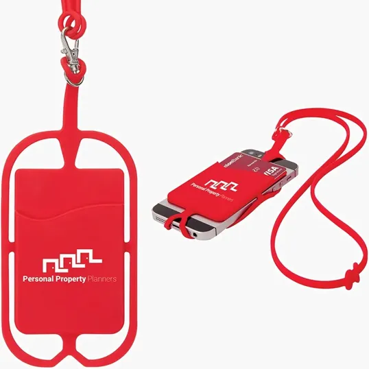 Valumark Mercado Silicone Phone Lanyard — view 3