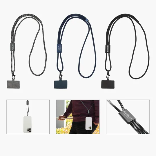 Adjustable RPET Phone Lanyard