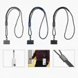 Adjustable RPET Phone Lanyard