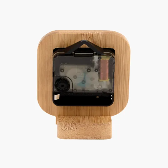Cade Bamboo Desk Clock — view 4