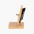 Cade Bamboo Desk Clock — view 5
