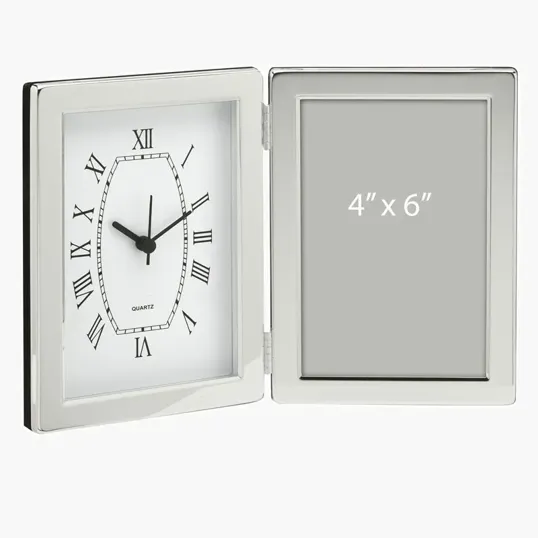 Jadis I Desk Clock & Photo Frame — view 6