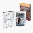Jadis I Desk Clock & Photo Frame — view 2