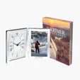 Jadis I Desk Clock & Photo Frame — view 3